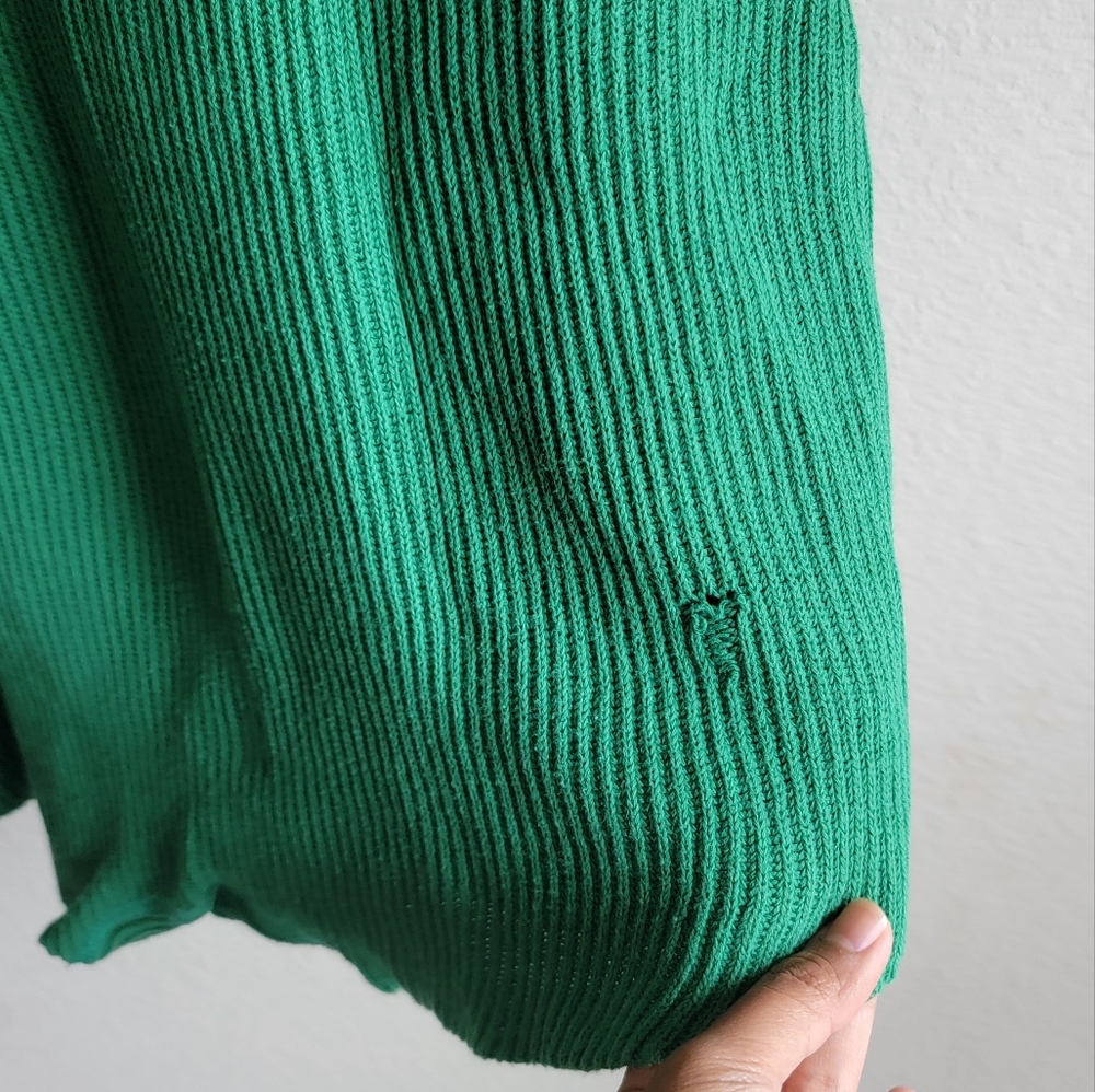 Flawed Free People Beach Picnic Sweater Romper - Picture 8 of 8